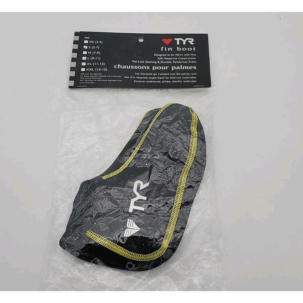 Tyr Fin Boot Size Small 5-7 Vintage 1999 90s Brand New NOS Deadstock‎